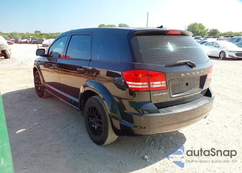 2013 Dodge Journey American Value Pkg z USA, uszkodzony, nr VIN 3C4PDCAB5DT538867